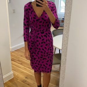 DVF New Julian Two Vintage Wrap Dress